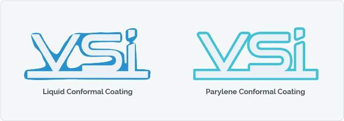 Parylene conformal coating comparison, Vapor deposited coating compared to spray coating and dip coatings
